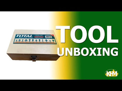 Total TACSR0121 Router Bit Set 6mm Shank (12pcs)