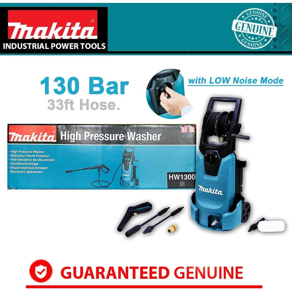 Makita HW1300 High Pressure Washer 130bar | Makita by KHM Megatools Corp.