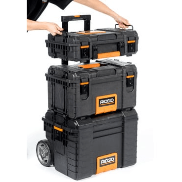 Ridgid 54358 Professional Tool Storage System Set (Tool Box with Cart) | Ridgid by KHM Megatools Corp.