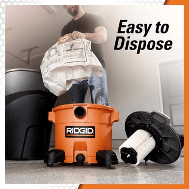 Ridgid VF3502 High-Efficiency Vacuum Dust Bag (Size A) | Ridgid by KHM Megatools Corp.
