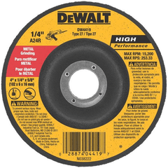 Dewalt DW4419 Grinding Disc 4" for Metal - KHM Megatools Corp.