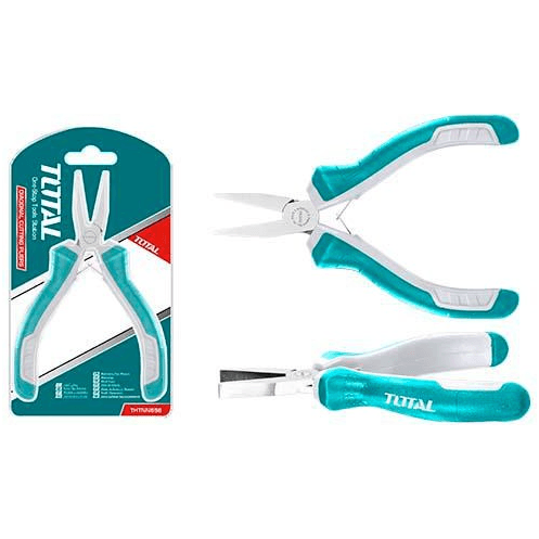 Total THTMN856 Mini Flat Nose Pliers 4.5" | Total by KHM Megatools Corp.