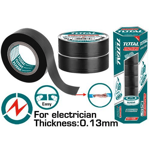 Total THPET1103 PVC Insulating Tape / Electrical Tape | Total by KHM Megatools Corp.