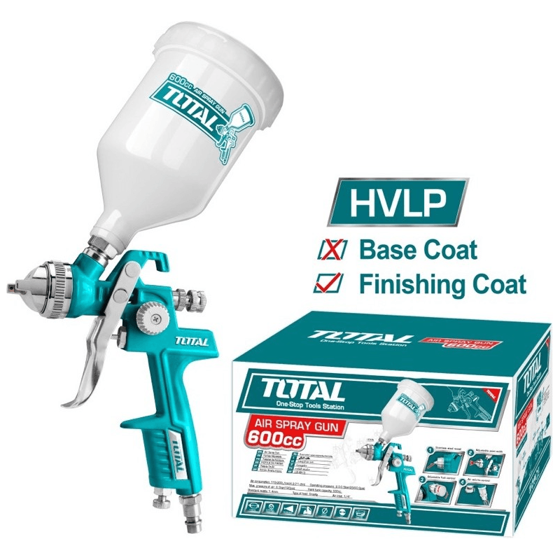 Total TAT10601 Air Spray Gun (600cc) | Total by KHM Megatools Corp. Main image