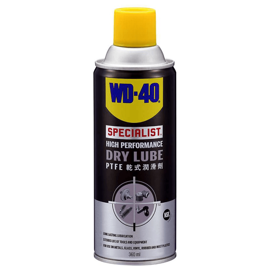 WD-40 High Performance Dry Lube PTFE 360ml (WDSPLDL360) - KHM Megatools Corp. Main image