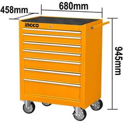 Ingco HDTC02071P Roller Tool Cabinet with 7pcs Drawers - KHM Megatools Corp.