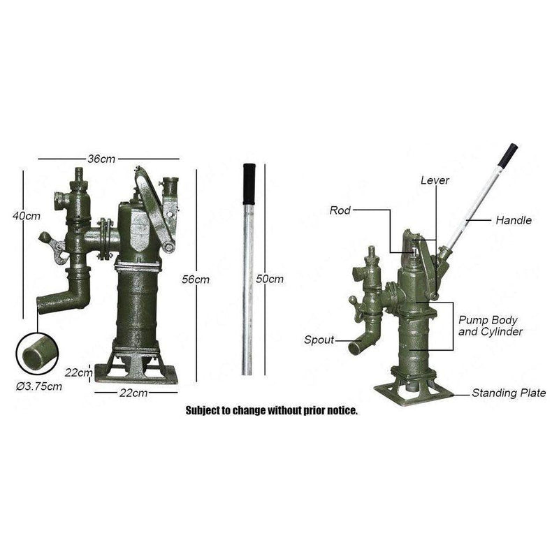 Jetmatic Manual Water Hand Pump Poso