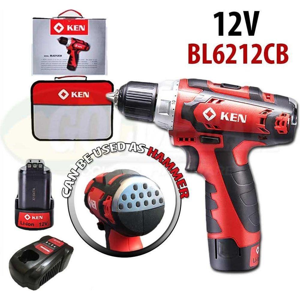 Ken BL6212CB 12V Cordless Drill - Driver - Goldpeak Tools PH Ken Main image
