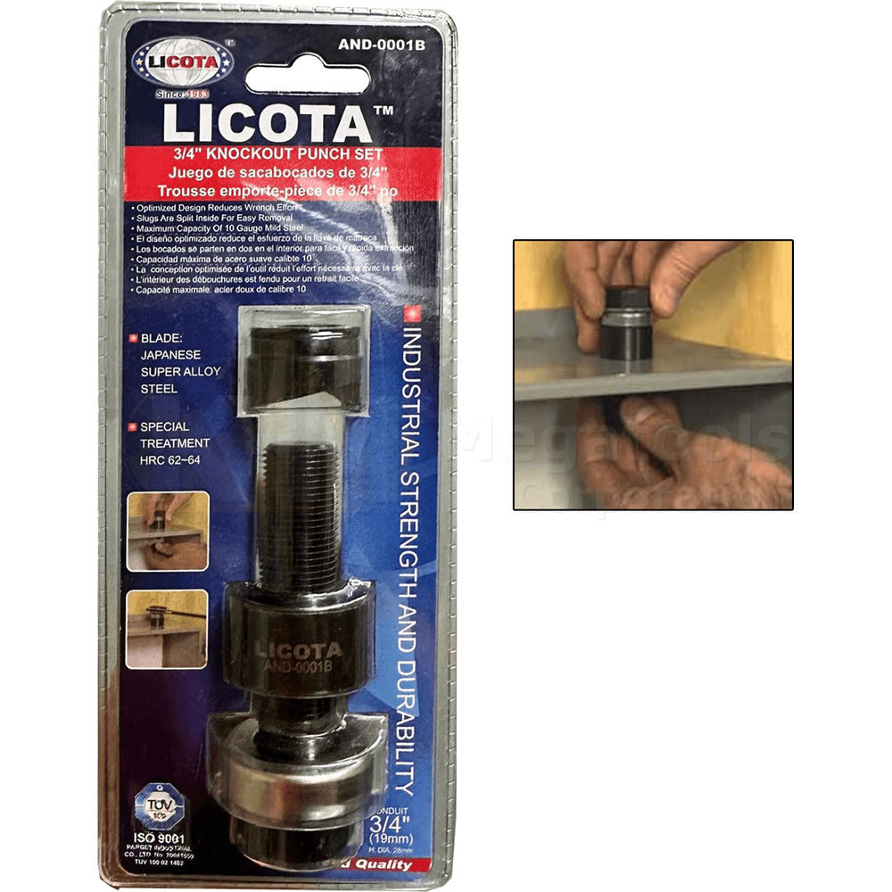 Licota Knock Out Punch with Bearing