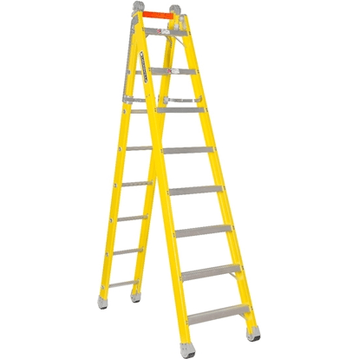 Louisville FXC1000 Fiberglass Multipurpose Ladder (Step *A-Type to Straight Ladder) [375 lbs]