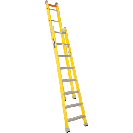 Louisville FXC1000 Fiberglass Multipurpose Ladder (Step *A-Type to Straight Ladder) [375 lbs] - KHM Megatools Corp. Main image