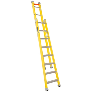 Louisville FXC1000 Fiberglass Multipurpose Ladder (Step *A-Type to Straight Ladder) [375 lbs]