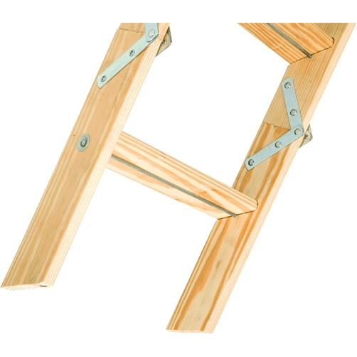Louisville L254P Wood Attic Ladder "Premium" 250 lbs - KHM Megatools Corp.