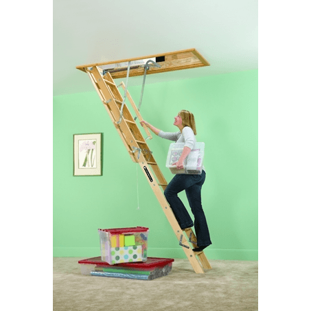 Louisville L254P Wood Attic Ladder "Premium" 250 lbs Secondary image