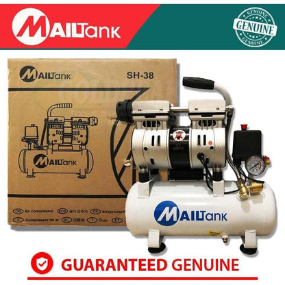 Mailtank SH-38 Oil-less Air Compressor - Goldpeak Tools PH Mailtank