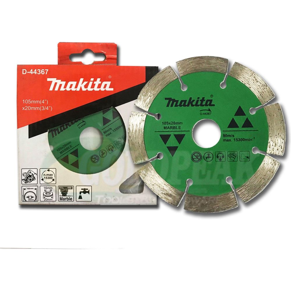 Makita D-44367 Diamond Cut Off Wheel 4" - Goldpeak Tools PH Makita