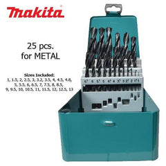 Makita D-54097 HSS-R Metal Drill Bit Set 25 pcs. - Goldpeak Tools PH Makita