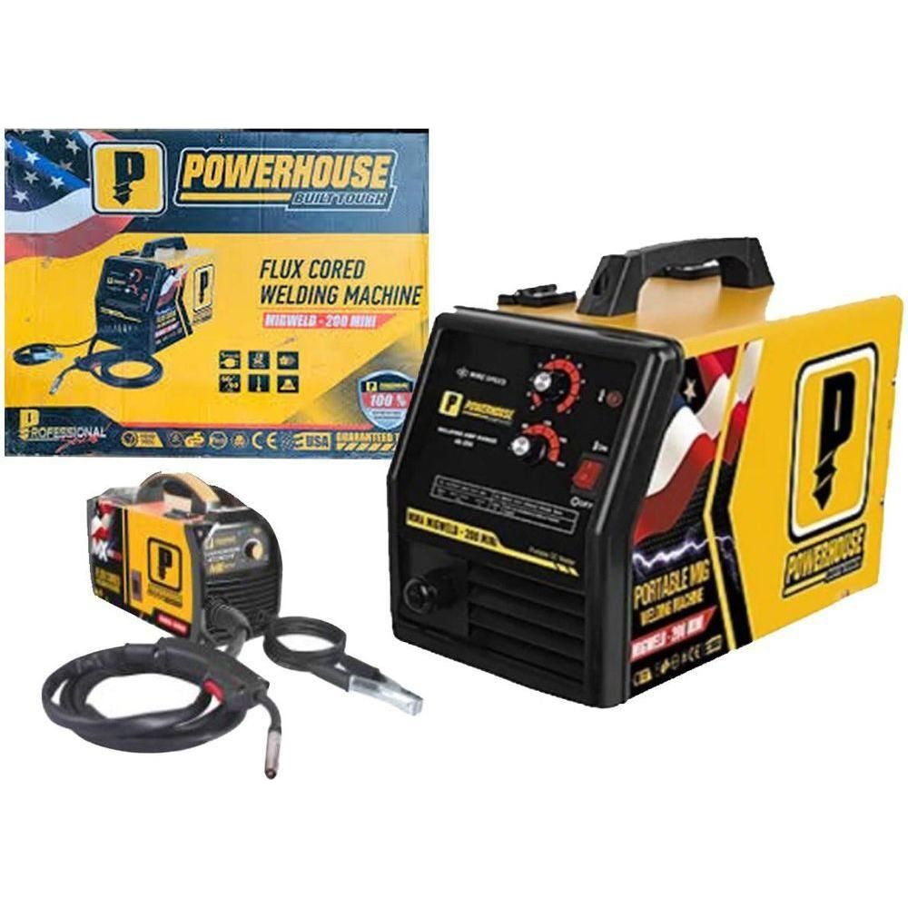 Powerhouse MIGWELD-200 MINI MIG Welding Machine (Fluxcored) - KHM Megatools Corp. Main image