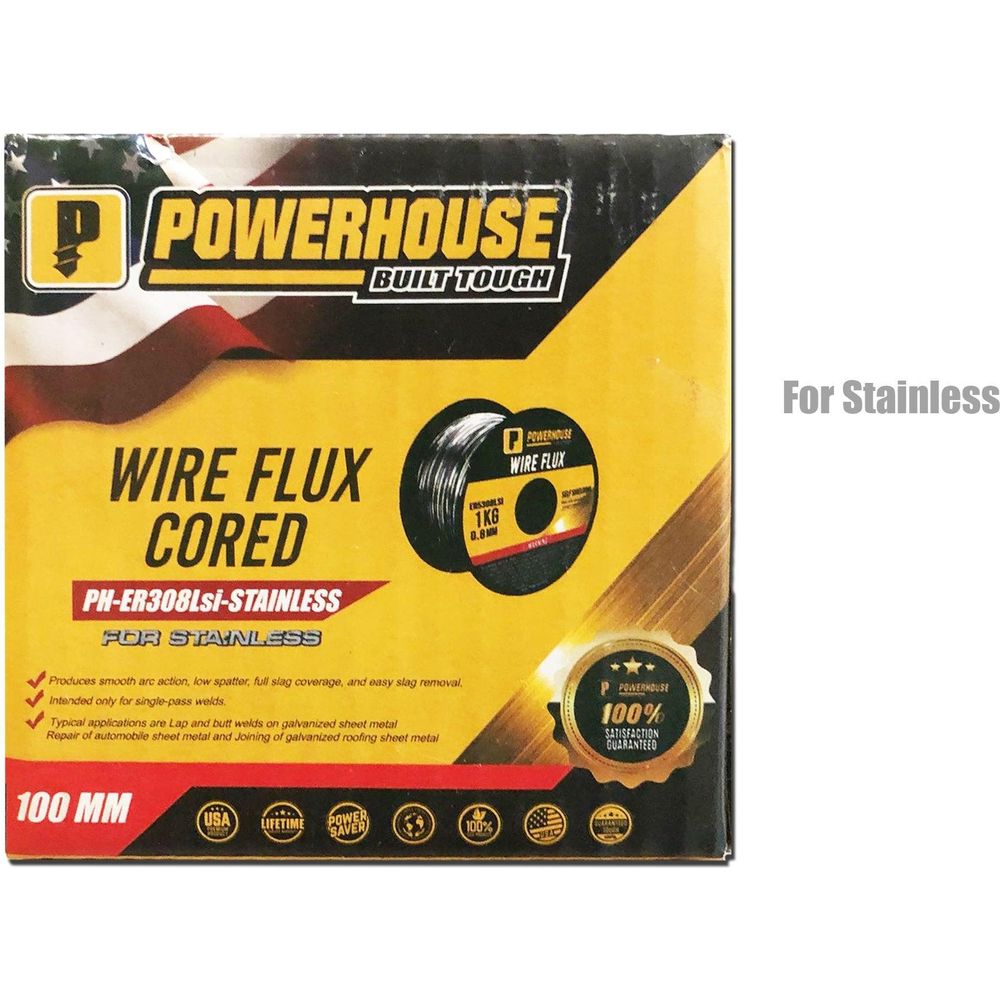 Powerhouse Gasless Self Shielded / Fluxcored MIG Welding Wire - Goldpeak Tools PH Powerhouse
