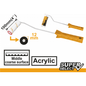 Ingco HRHT281002 Mini Paint Roller 4" (Inner Wall) Cylinder Brush [SS] - KHM Megatools Corp.