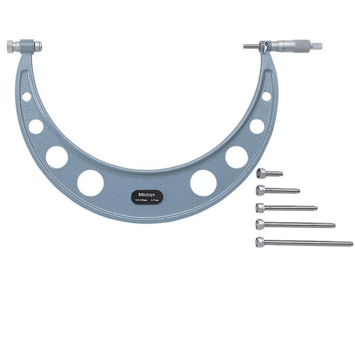 Mitutoyo Outside Micrometer, Series 104 (with interchangeable anvils) | Mitutoyo by KHM Megatools Corp.