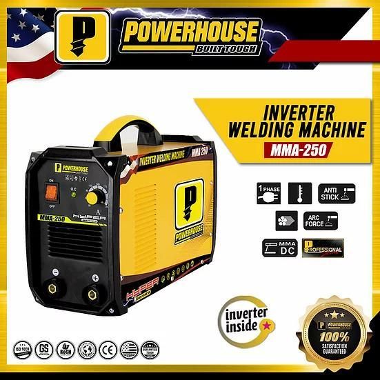 Powerhouse MMA-250 DC Inverter Welding Machine (Hyper Series) - Goldpeak Tools PH Powerhouse