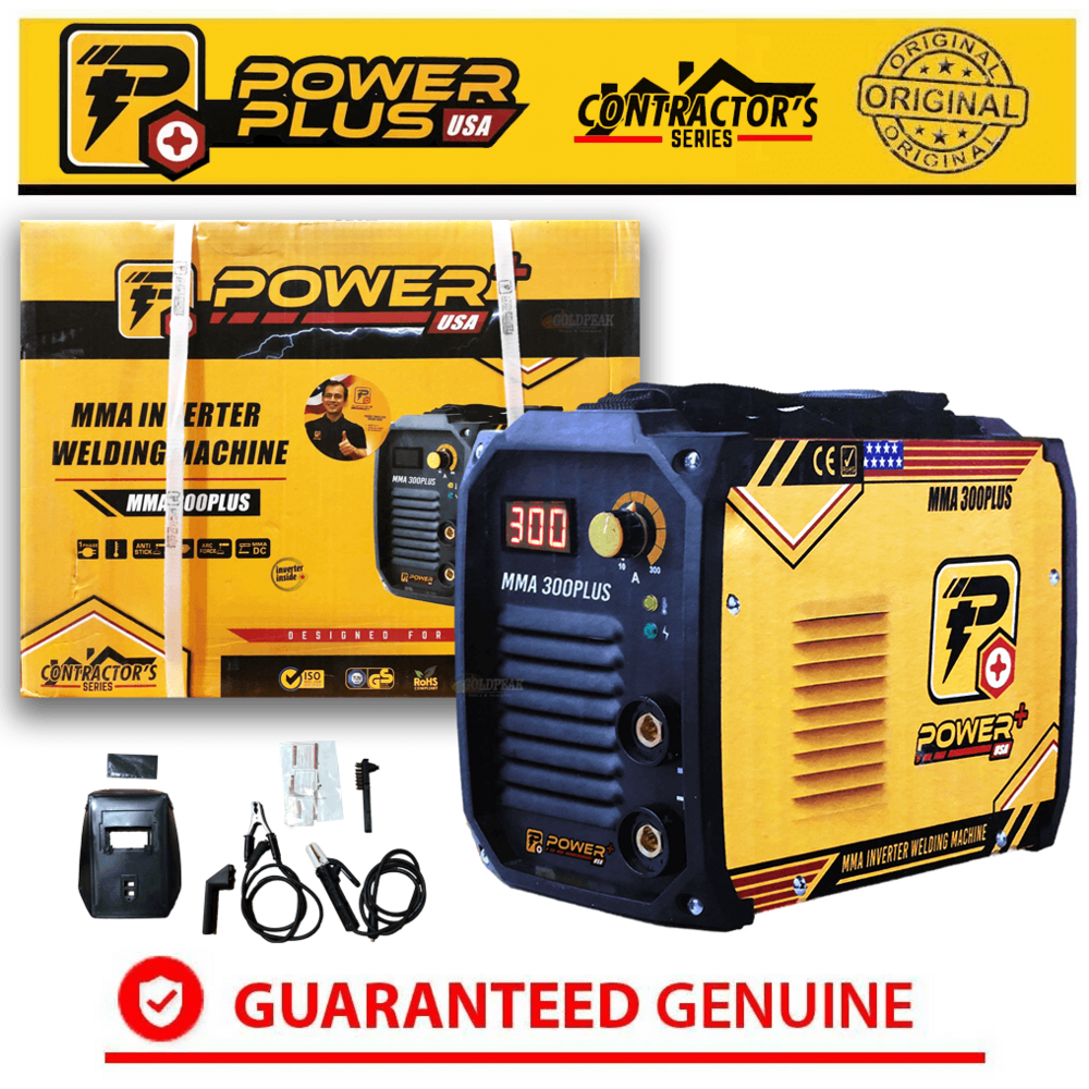 Powerplus MMA 300PLUS DC Inverter Welding Machine | Powerplus by KHM Megatools Corp.