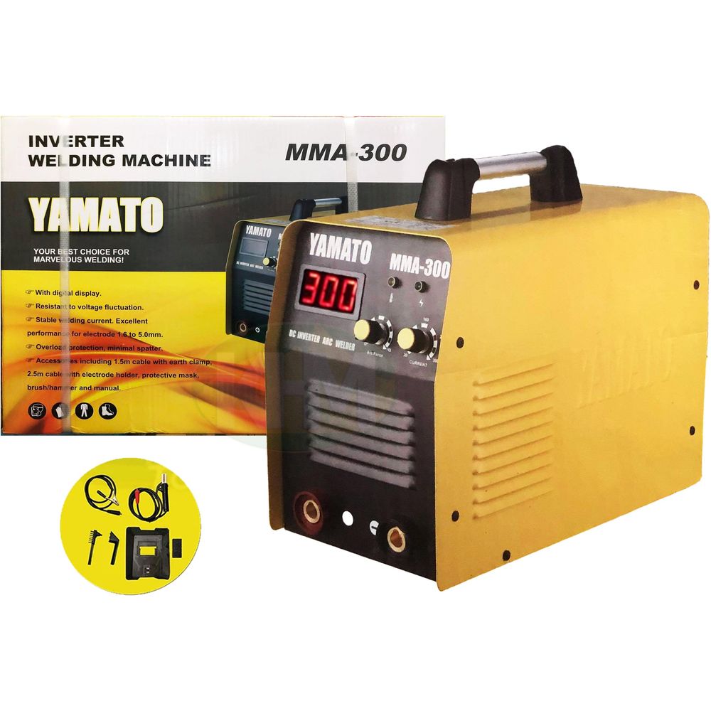 Yamato DC Inverter MMA-300 Welding Machine | Yamato by KHM Megatools Corp.