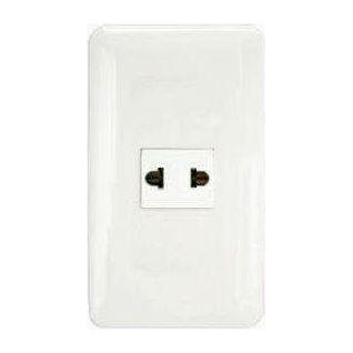 Omni P1-EU-PK Universal Outlet in Plate (Flush Type) | Omni by KHM Megatools Corp.