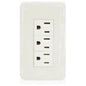 Omni P3-EG-PK 3pc Convenience Outlet with Ground in Plate (Flush Type) | Omni by KHM Megatools Corp.
