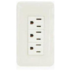 Omni P3-EG-PK 3pc Convenience Outlet with Ground in Plate (Flush Type) | Omni by KHM Megatools Corp.