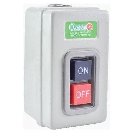 Omni PBS-330 Power Push Button Switch 30A 3.7KW | Omni by KHM Megatools Corp.