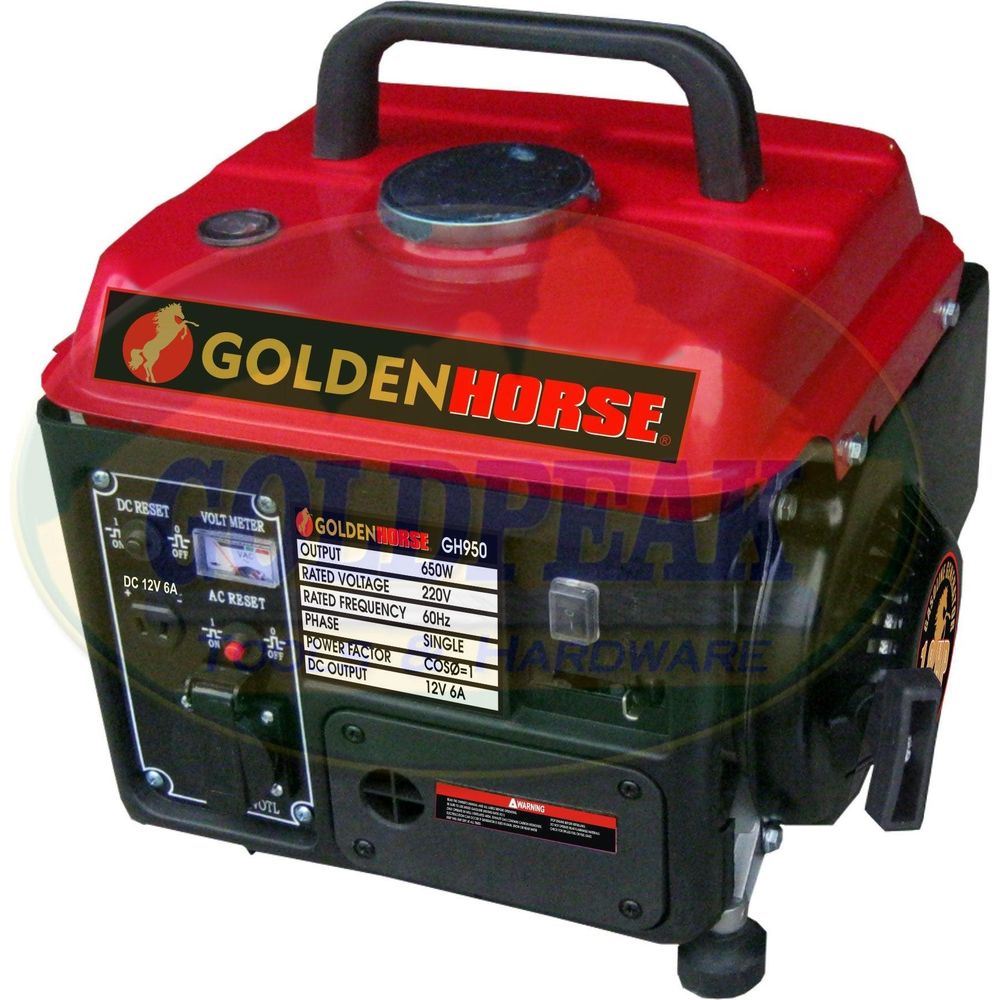 Golden Horse Portable Generator - Goldpeak Tools PH Golden Horse
