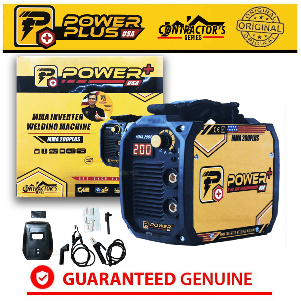 Powerplus MMA 200PLUS DC Inverter Welding Machine | Powerplus by KHM Megatools Corp.