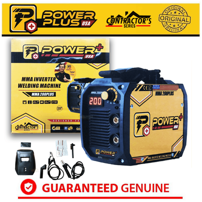 Powerplus MMA 200PLUS DC Inverter Welding Machine | Powerplus by KHM Megatools Corp.