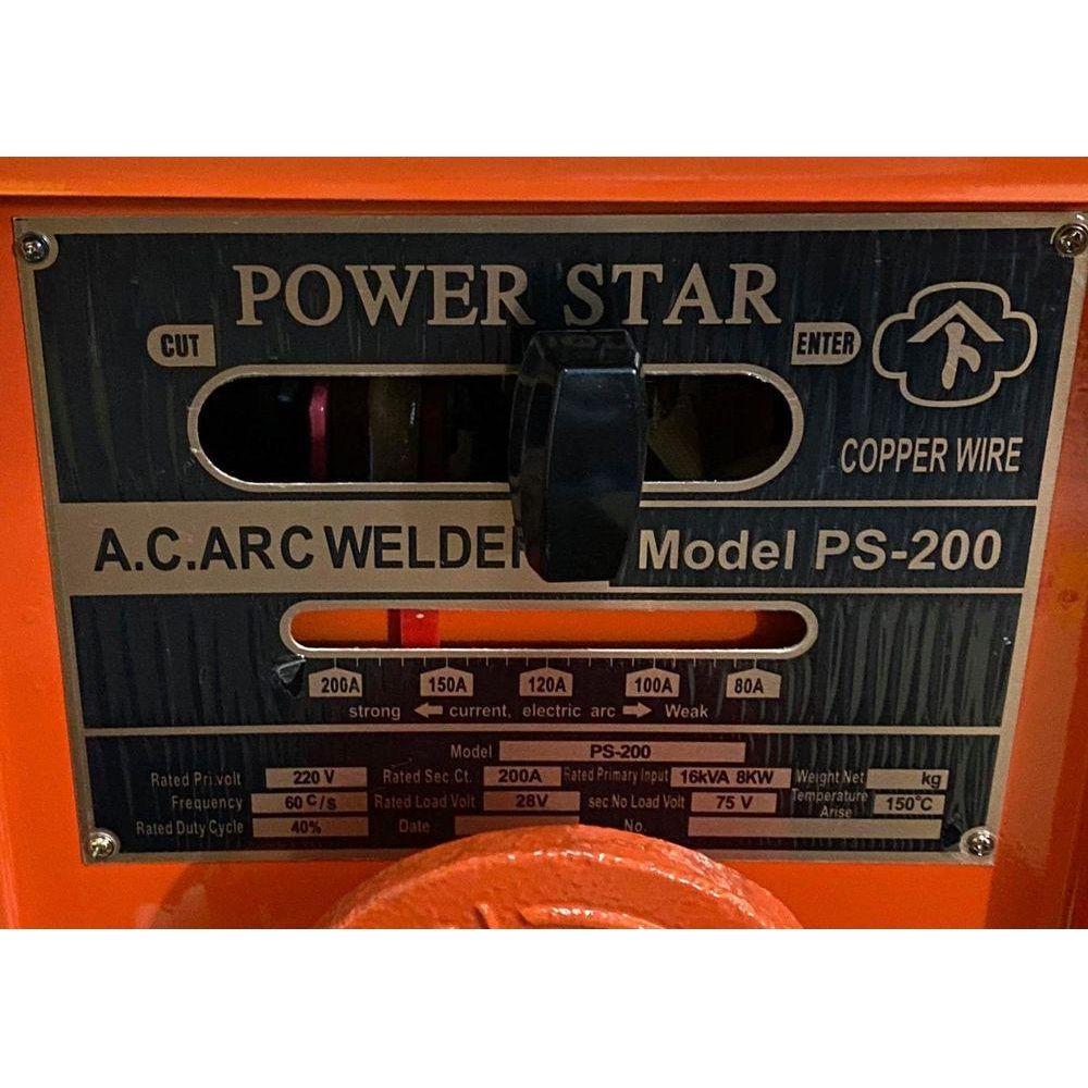 Power Star PS-200 Welding Machine 200A Pure Copper (Commercial Type) Secondary image