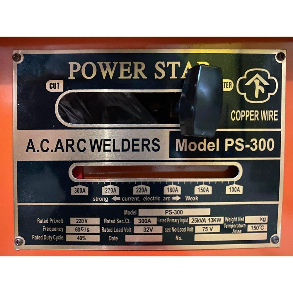 Power Star PS-300 Welding Machine 300A Pure Copper (Commercial Type) | Powerstar by KHM Megatools Corp.