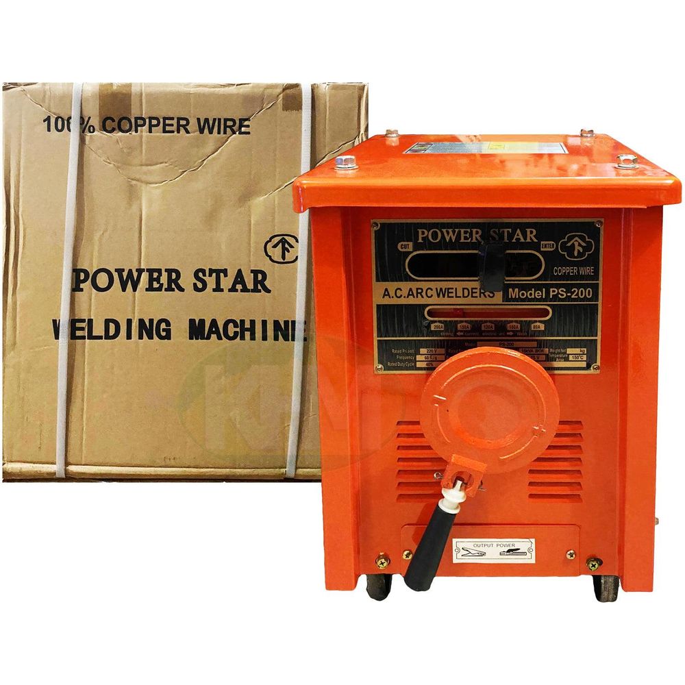 Power Star PS-200 Welding Machine 200A Pure Copper (Commercial Type) | Powerstar by KHM Megatools Corp.