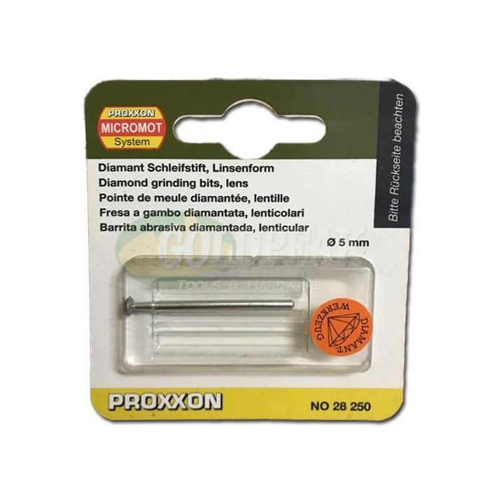 Proxxon 28-250 Diamond Diamond Burr Lenticular Wheel - Goldpeak Tools PH Proxxon