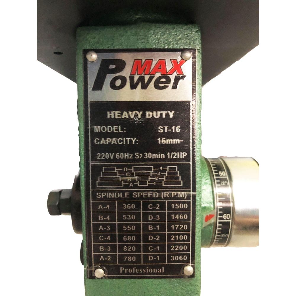 Powermax ST-16 Drill Press - Goldpeak Tools PH Powermax