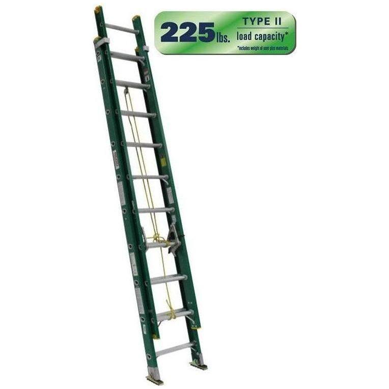 Ridgid Fiberglass Industrial Extension Ladder