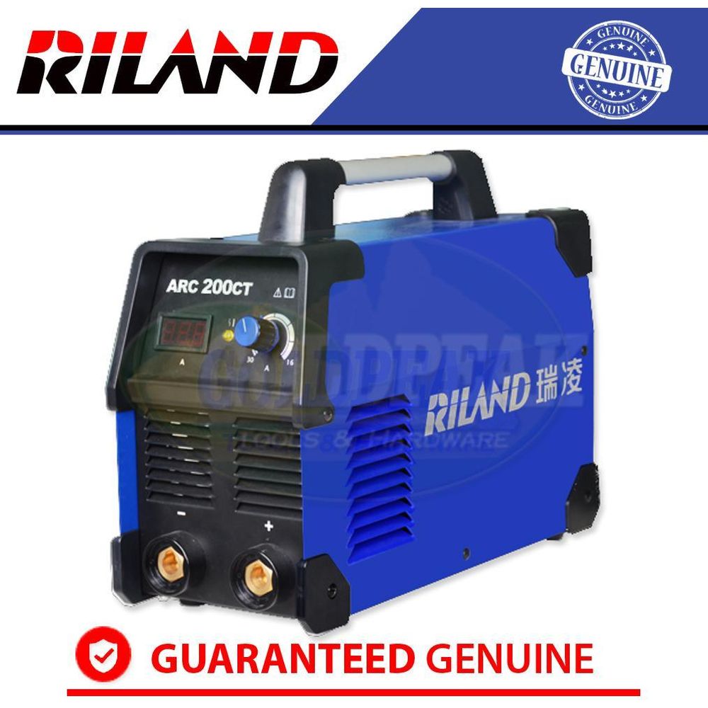 Riland ARC 200CT DC Inverter Welding Machine - Goldpeak Tools PH Riland