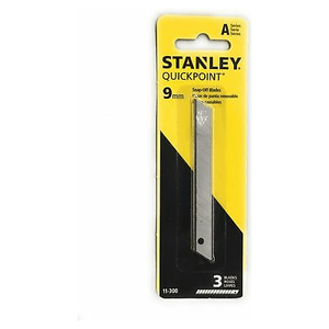Stanley 11-300 Spare Snap Off Cutter Knife Blade Refill 9mm | Stanley by KHM Megatools Corp.