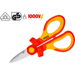 Ingco Insulated Industrial Scissors with Stainless Blade 1000V - KHM Megatools Corp.