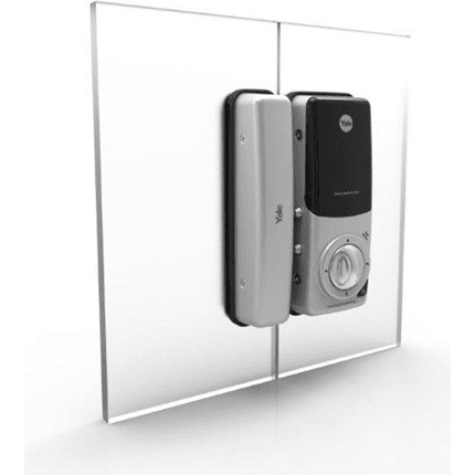 Yale YDG 313 Digital Rim Lock Type Door Lock  for Glass Door | Yale by KHM Megatools Corp. Main image