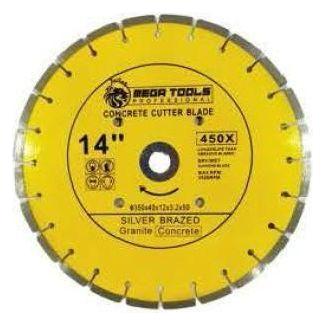 Megatools MCCBS14 Diamond Cut Off Wheel 14" [Silver Brazed] - KHM Megatools Corp.