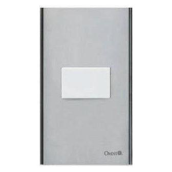 Omni SP0-S13-PK 1-Way Switch in Stainless Plate (Wide Series) | Omni by KHM Megatools Corp.