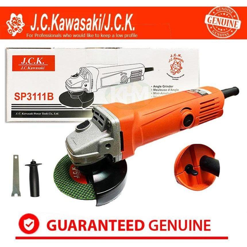 JC Kawasaki SP3111B Angle Grinder 4" (100mm) 850W | Jc Kawasaki by KHM Megatools Corp.