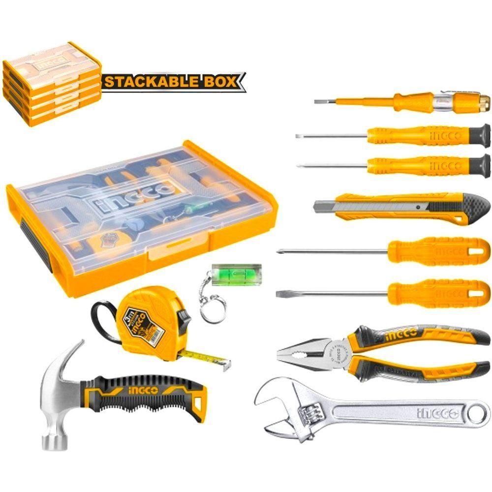 Ingco HKTV01H111 11pcs Household Hand Tools Set – KHM Megatools Corp.