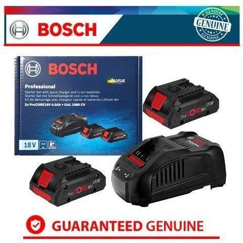 Bosch 18V Starter Kit Set for Cordless Tools [Battery & Charger Bundle) - Goldpeak Tools PH Bosch